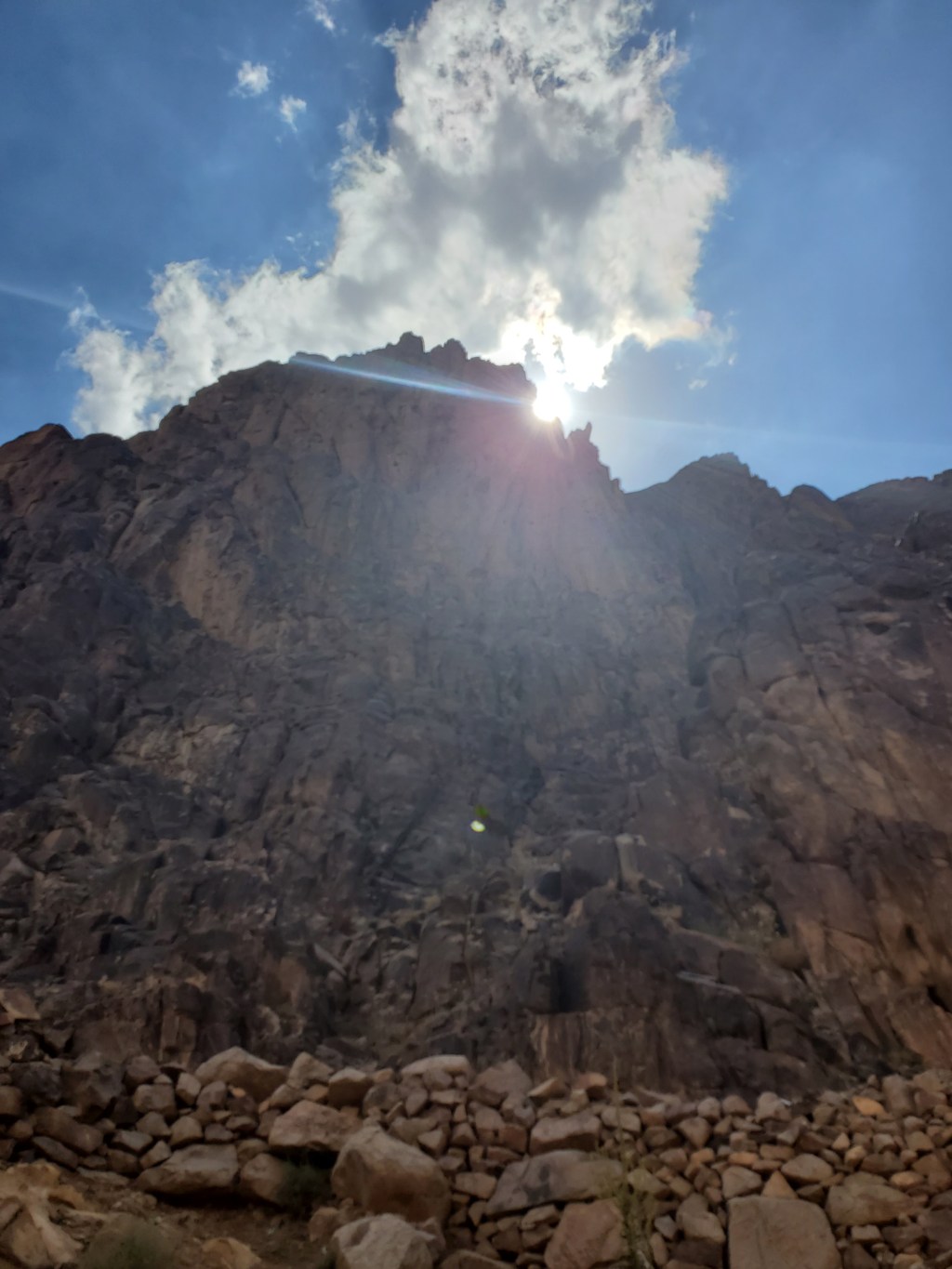Climbed Mount Sinai and the walled city/monestary St Catherine (AD&nbsp;565)